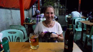 One of the Myanmar friends we met in a local bar!